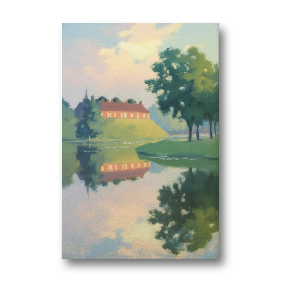 Kastellet Calm - Canvas Wall Art - Front