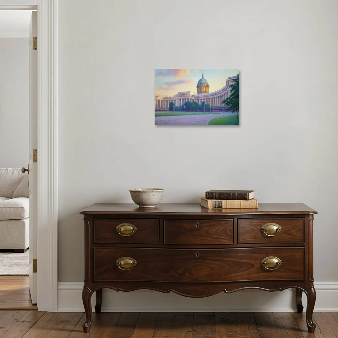 Kazan Cathedral Serenity - Canvas Wall Art - Coffee Table - 24x16