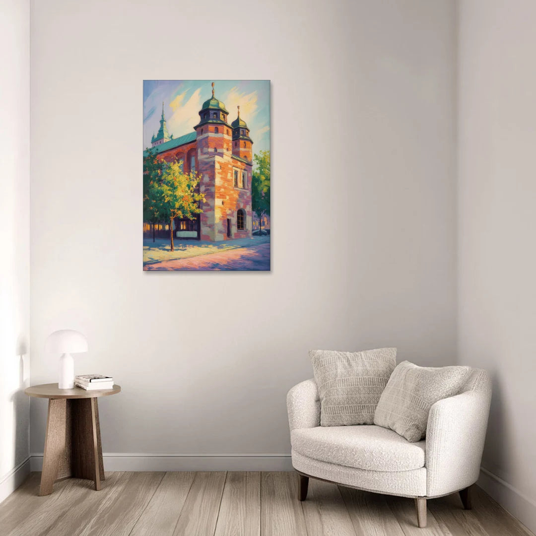 Krakow Barbican - Canvas Wall Art - Sofa - 24x36
