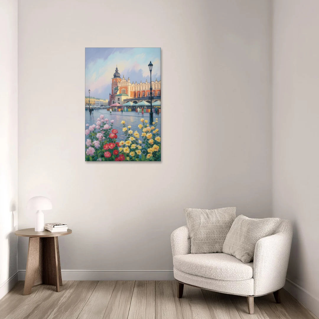 Krakow's Cloth Hall - Canvas Wall Art - Sofa - 24x36