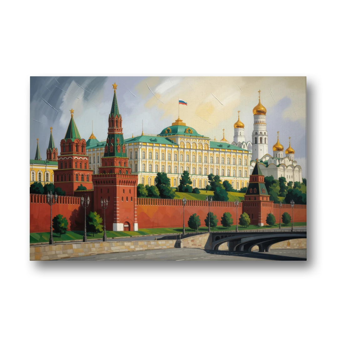 Kremlin Majesty - Canvas Wall Art - Front
