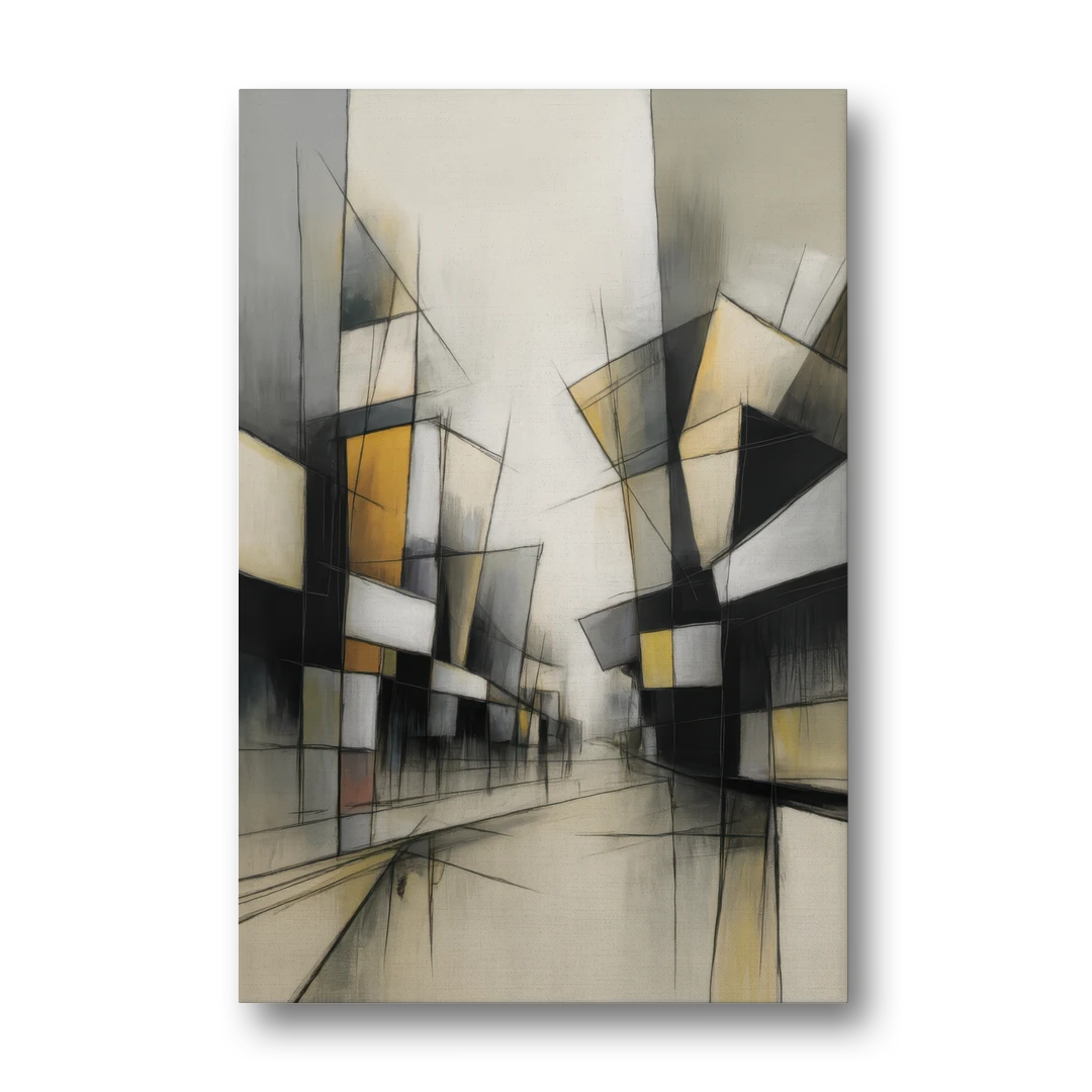 Kreuzberg Colors - Canvas Wall Art - Front