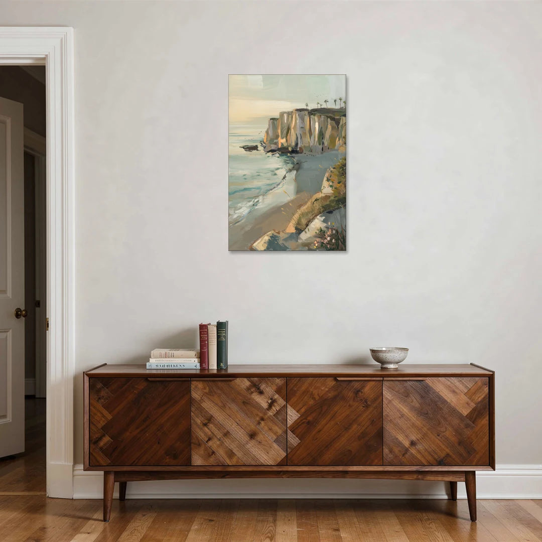 La Jolla Cliffside Beauty - Canvas Wall Art - Coffee Table - 24x36