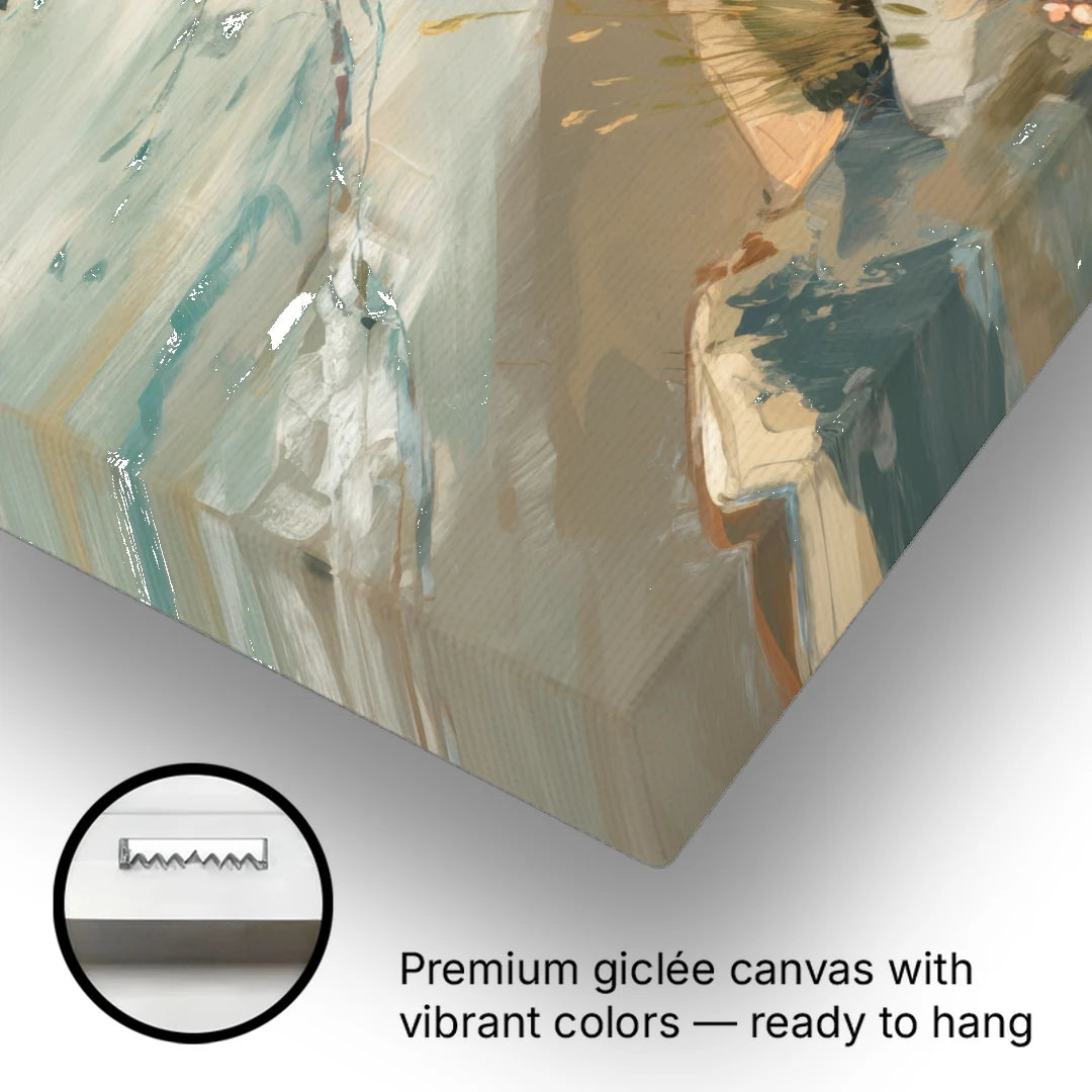 La Jolla Cliffside Beauty - Canvas Wall Art - Gallery Wrap Corner