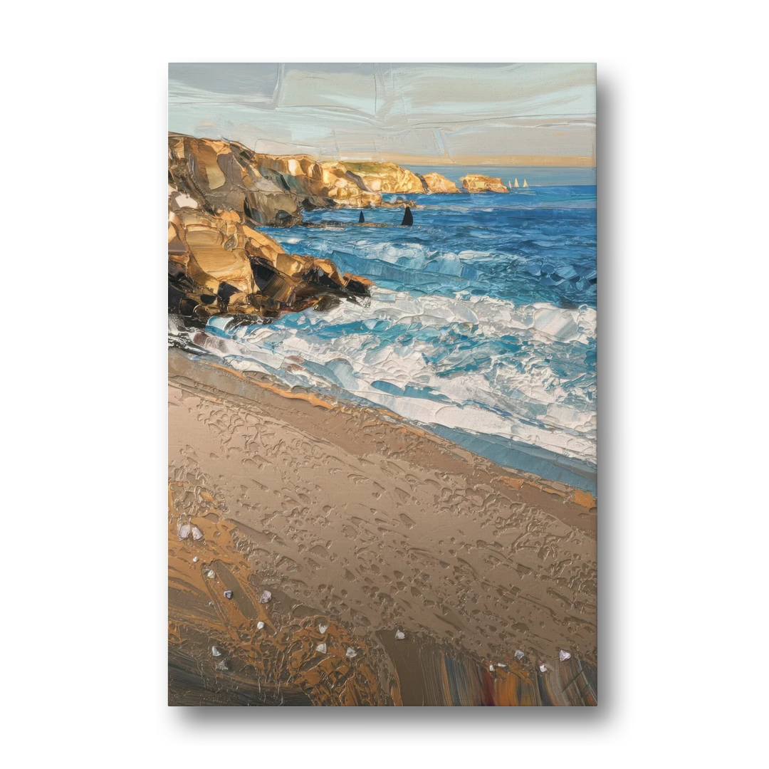 La Jolla Golden Coast - Canvas Wall Art - Front