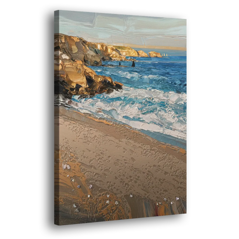 La Jolla Golden Coast - Canvas Wall Art