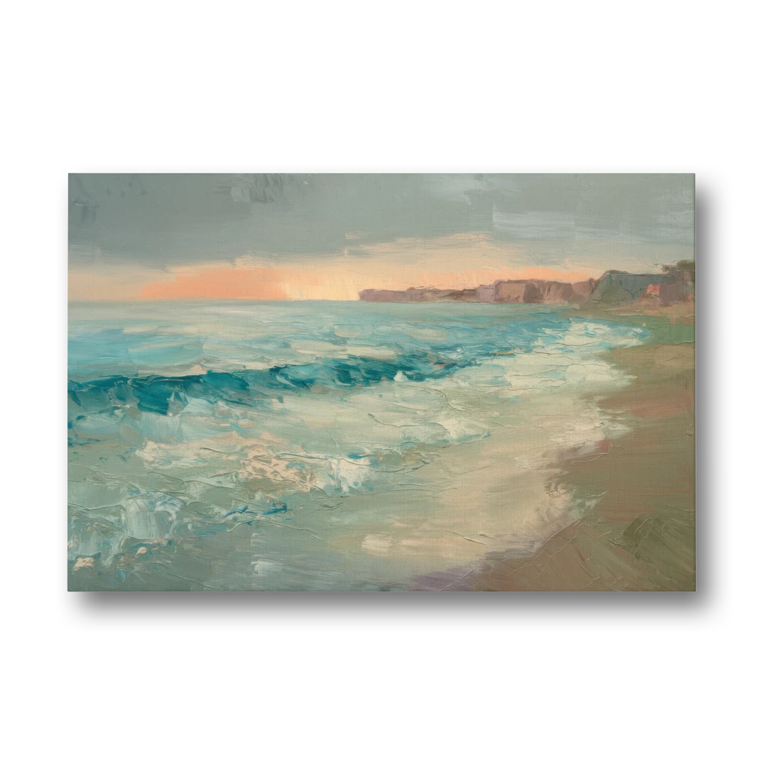 La Jolla Seaside Charm - Canvas Wall Art - Front