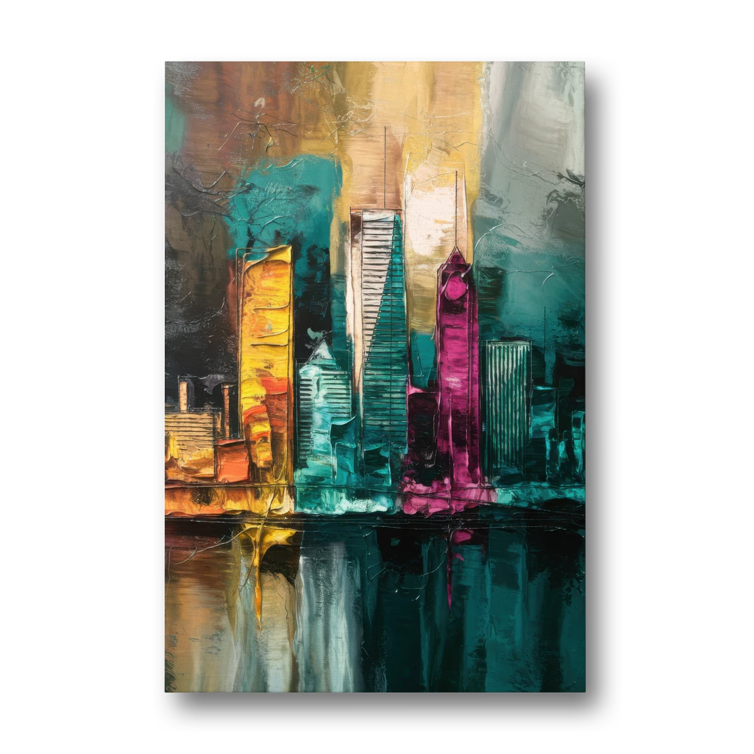 Lancaster Scenic Skyline - Canvas Wall Art - Front