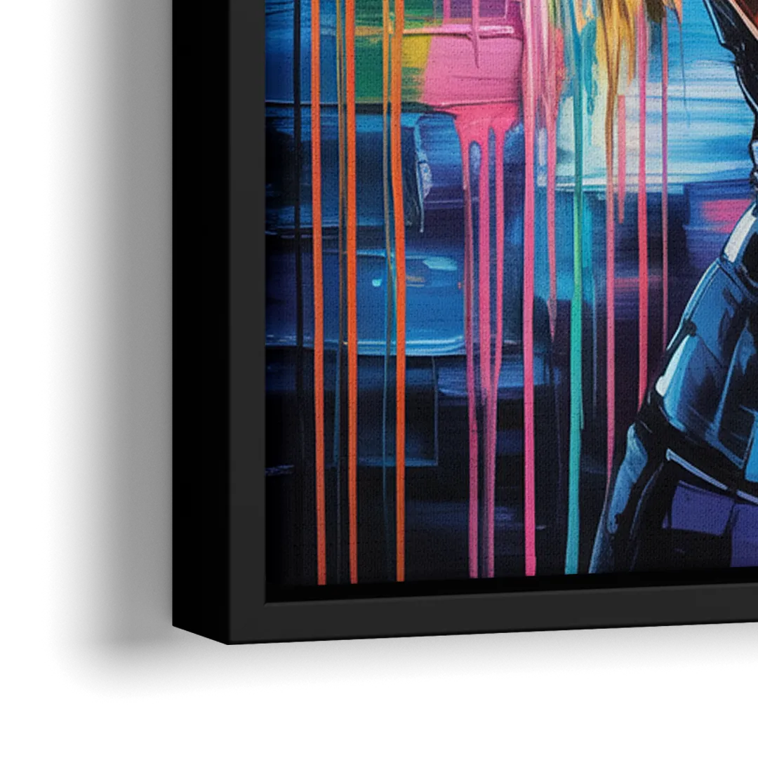 Legacy - Close-Up Black Frame Canvas