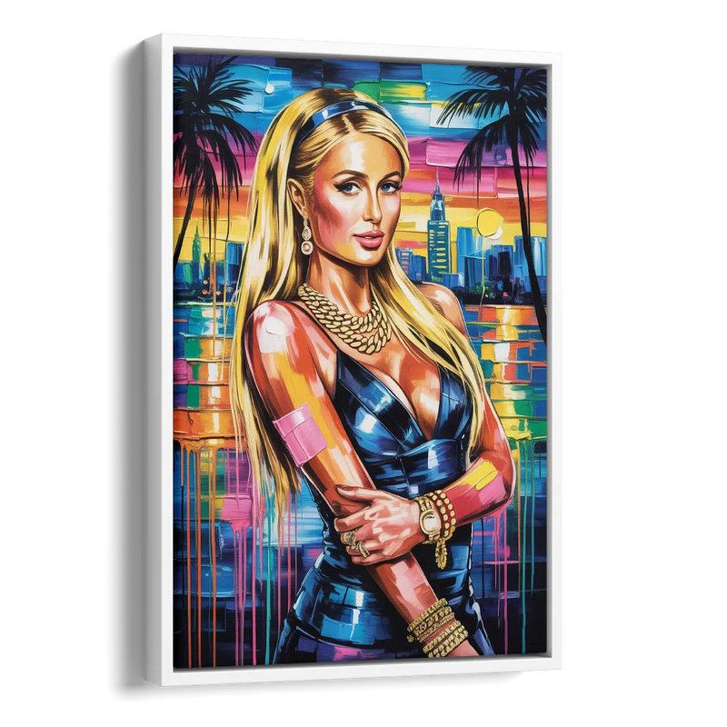 Legacy Side - White Canvas Wall Art