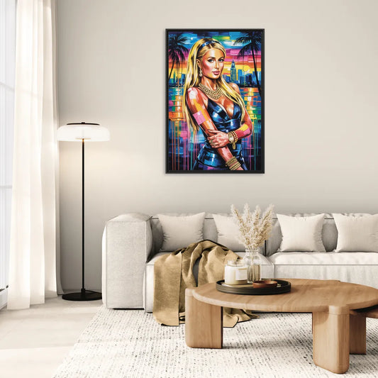 Legacy - Living Room Black Frame Canvas
