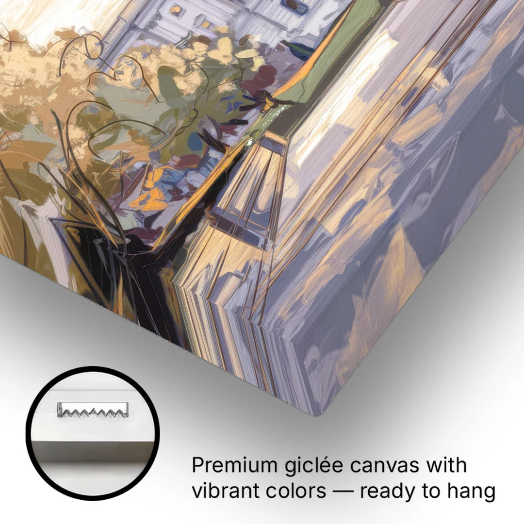 Lincoln Capitol Building - Canvas Wall Art - Gallery Wrap Corner