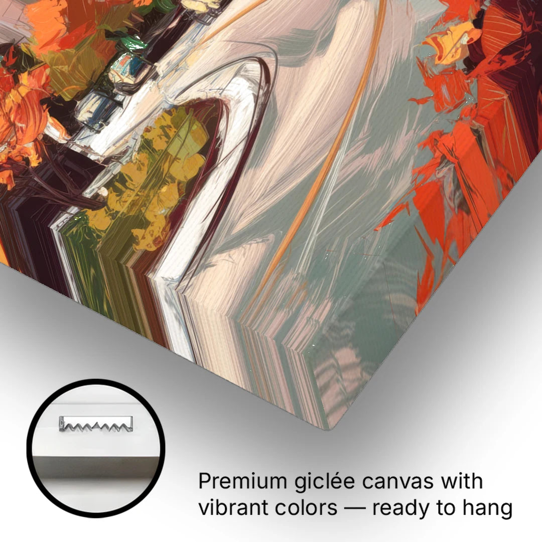Lincoln Scenic Views - Canvas Wall Art - Gallery Wrap Corner