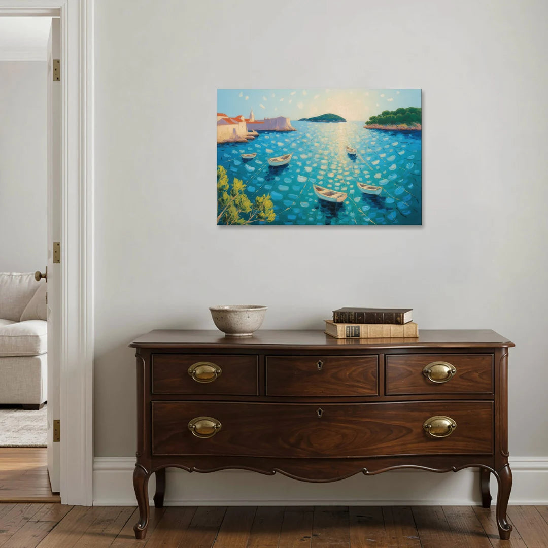 Lokrum Island Escape - Canvas Wall Art - Coffee Table - 36x24