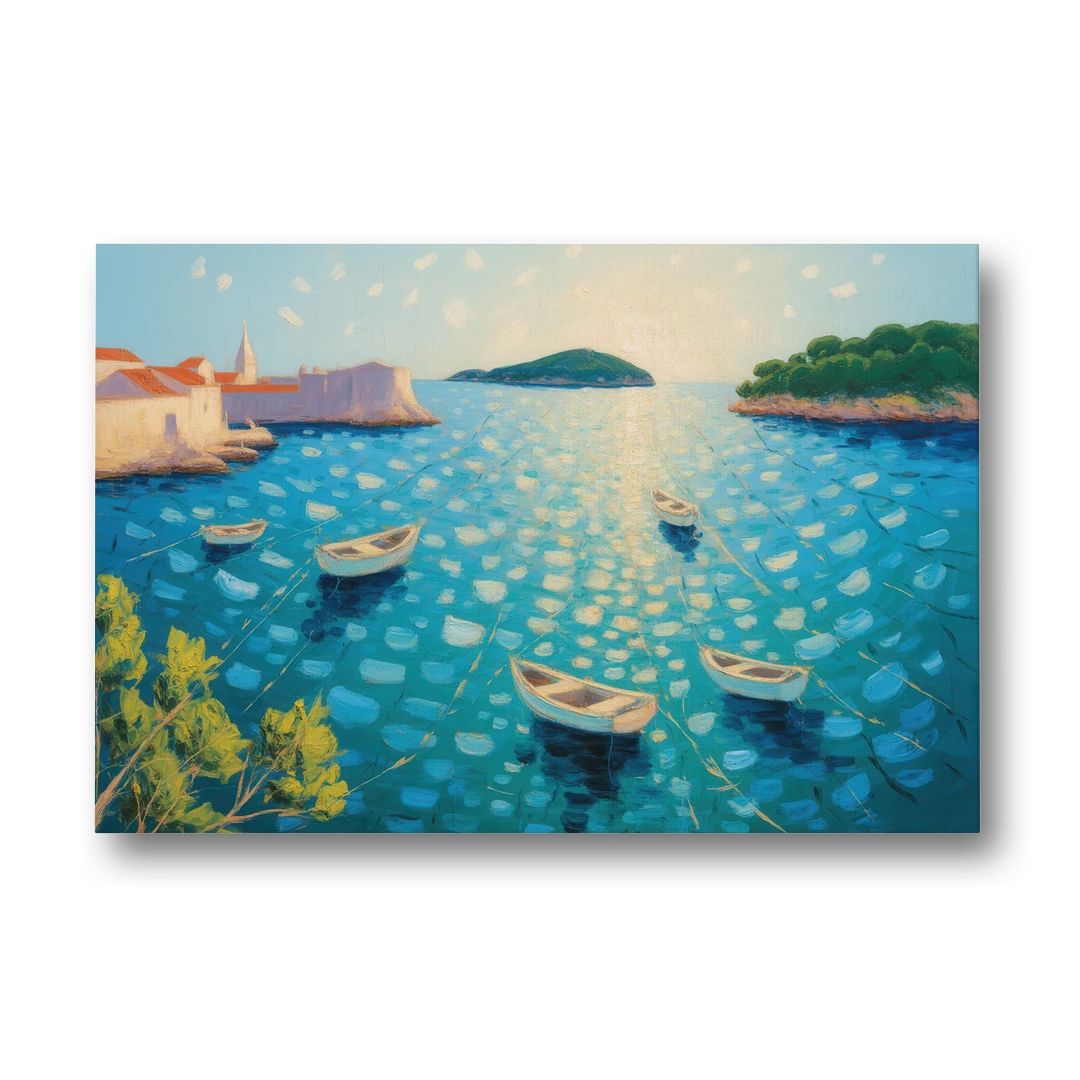 Lokrum Island Escape - Canvas Wall Art - Front