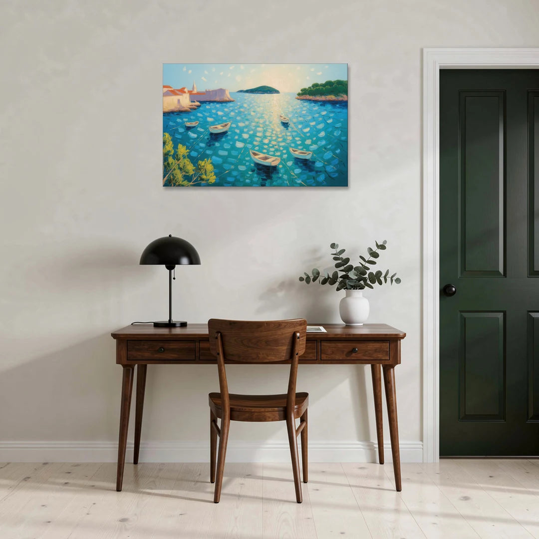 Lokrum Island Escape - Canvas Wall Art - Office - 36x24