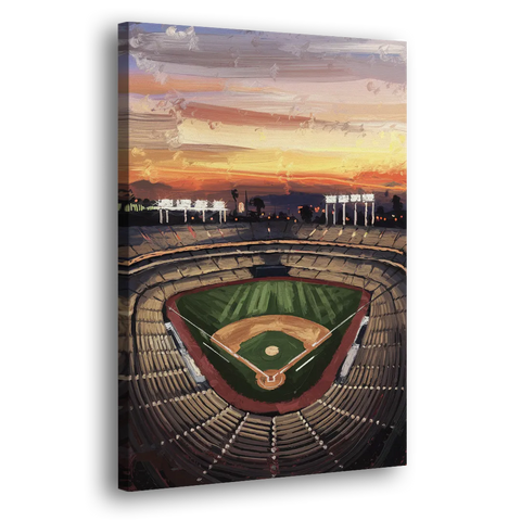 Los Angeles Angels Stadium - Canvas Wall Art