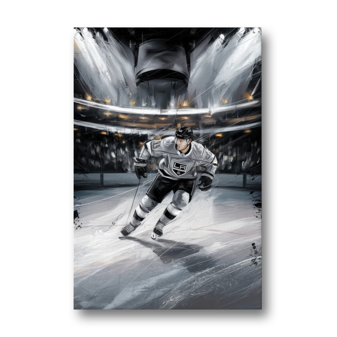 Los Angeles Kings Ice Hockey - Canvas Wall Art - Front