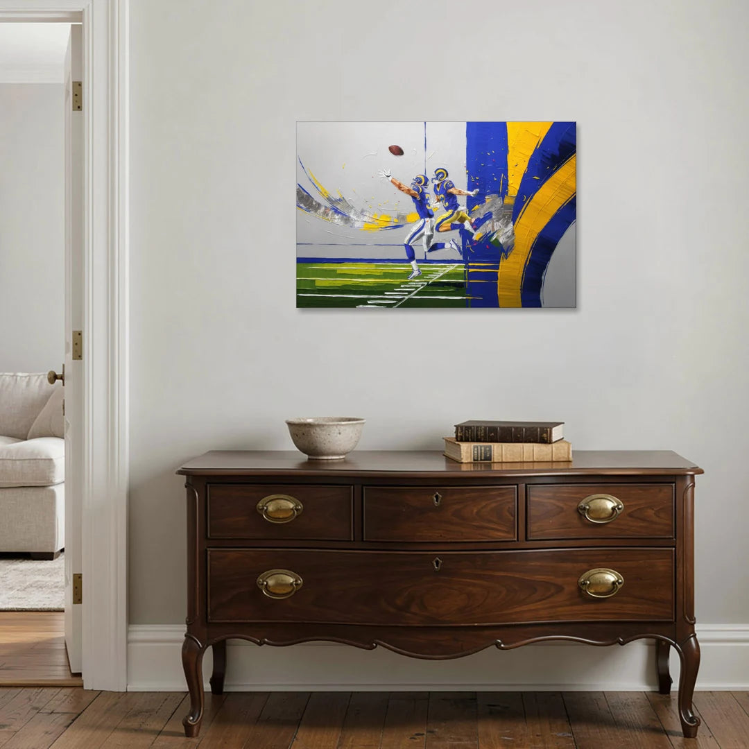Los Angeles Rams Super Bowl Champions - Canvas Wall Art - Coffee Table - 36x24
