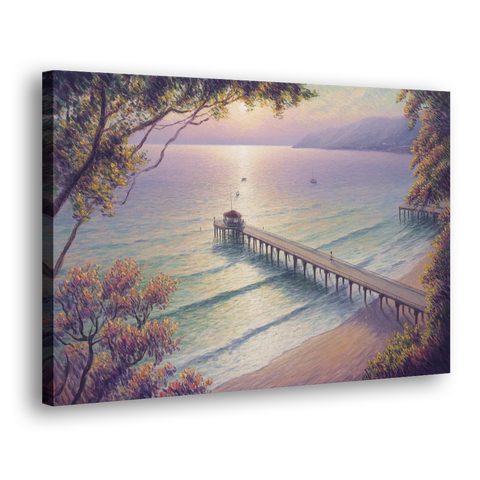 Los Muertos Pier - Canvas Wall Art