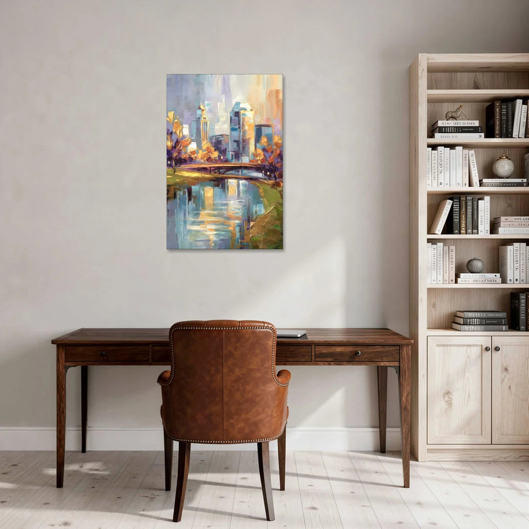 Louisville Waterfront Park - Canvas Wall Art - Office - 24x36