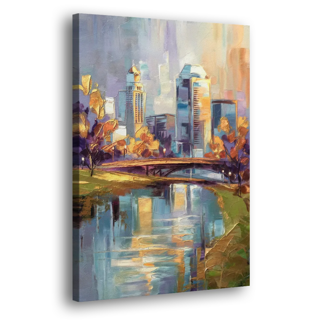 Louisville Waterfront Park Side - Canvas Wall Art