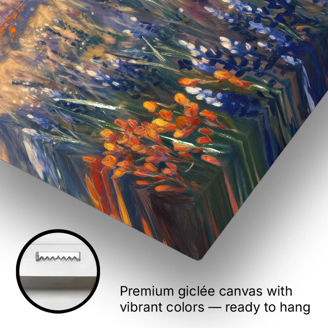 Lubbock West Texas Horizon - Canvas Wall Art - Gallery Wrap Corner