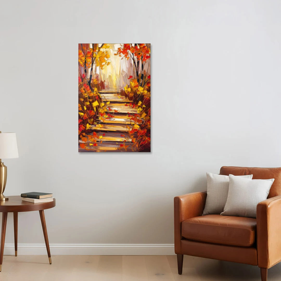 Madison Arboretum Trails - Canvas Wall Art - Sofa - 24x36