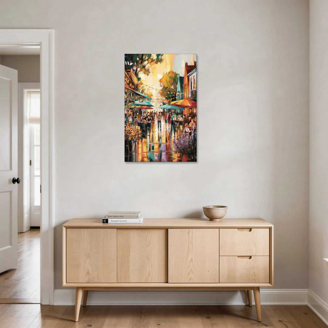 Madison Summer Festival Scene - Canvas Wall Art - Coffee Table - 24x36