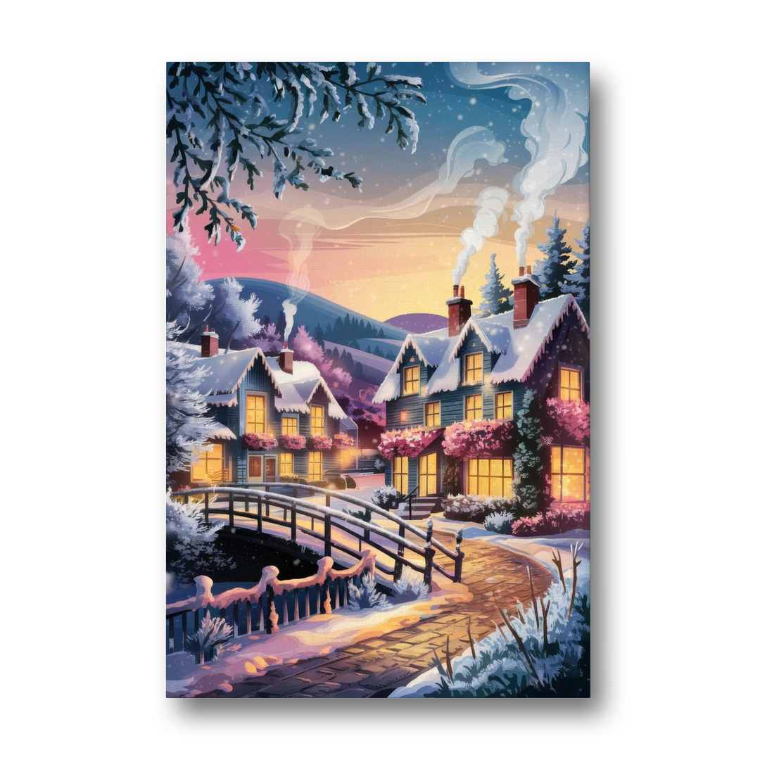 Madison Winter Wonderland - Canvas Wall Art - Front