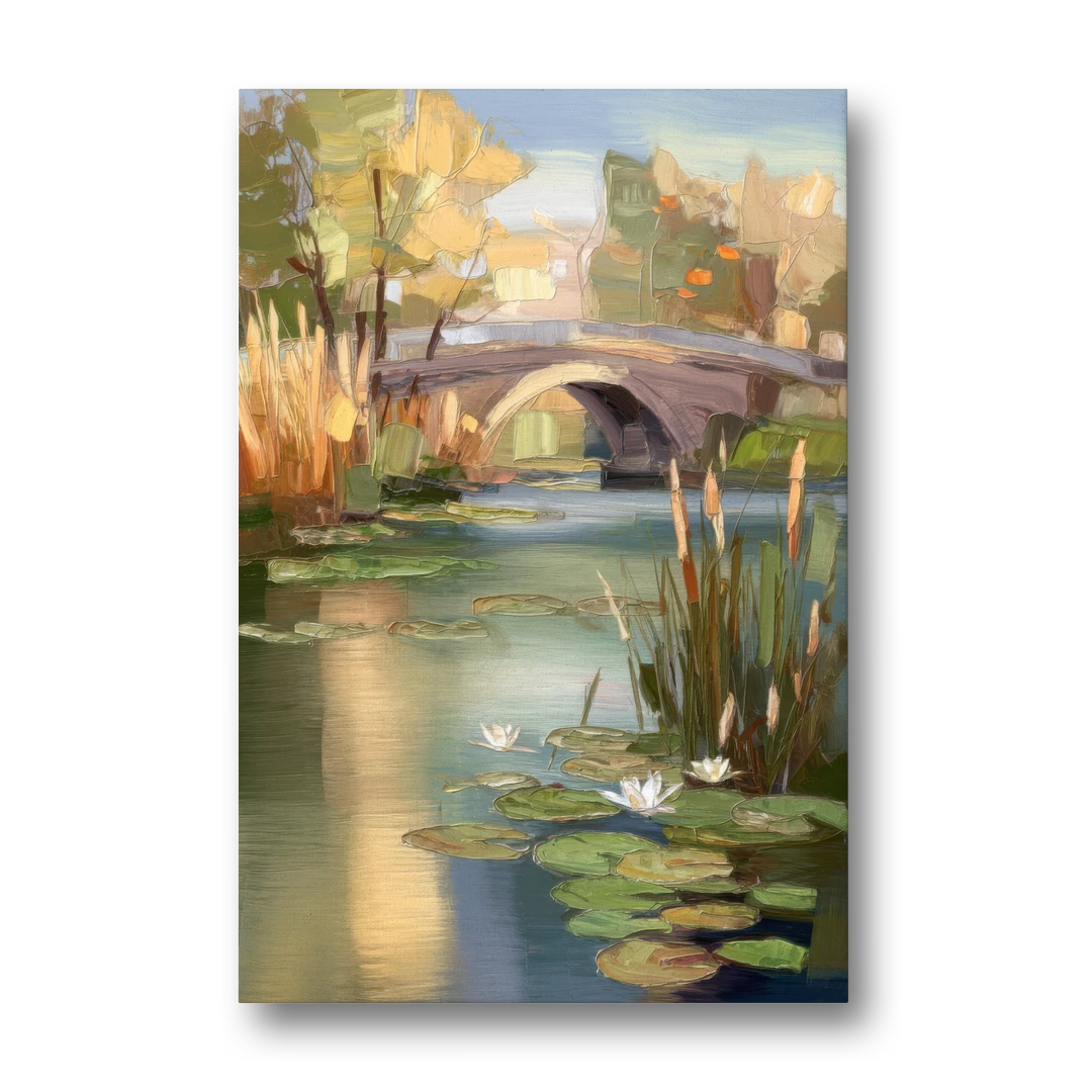 Madison Yahara River Tranquility - Canvas Wall Art - Front