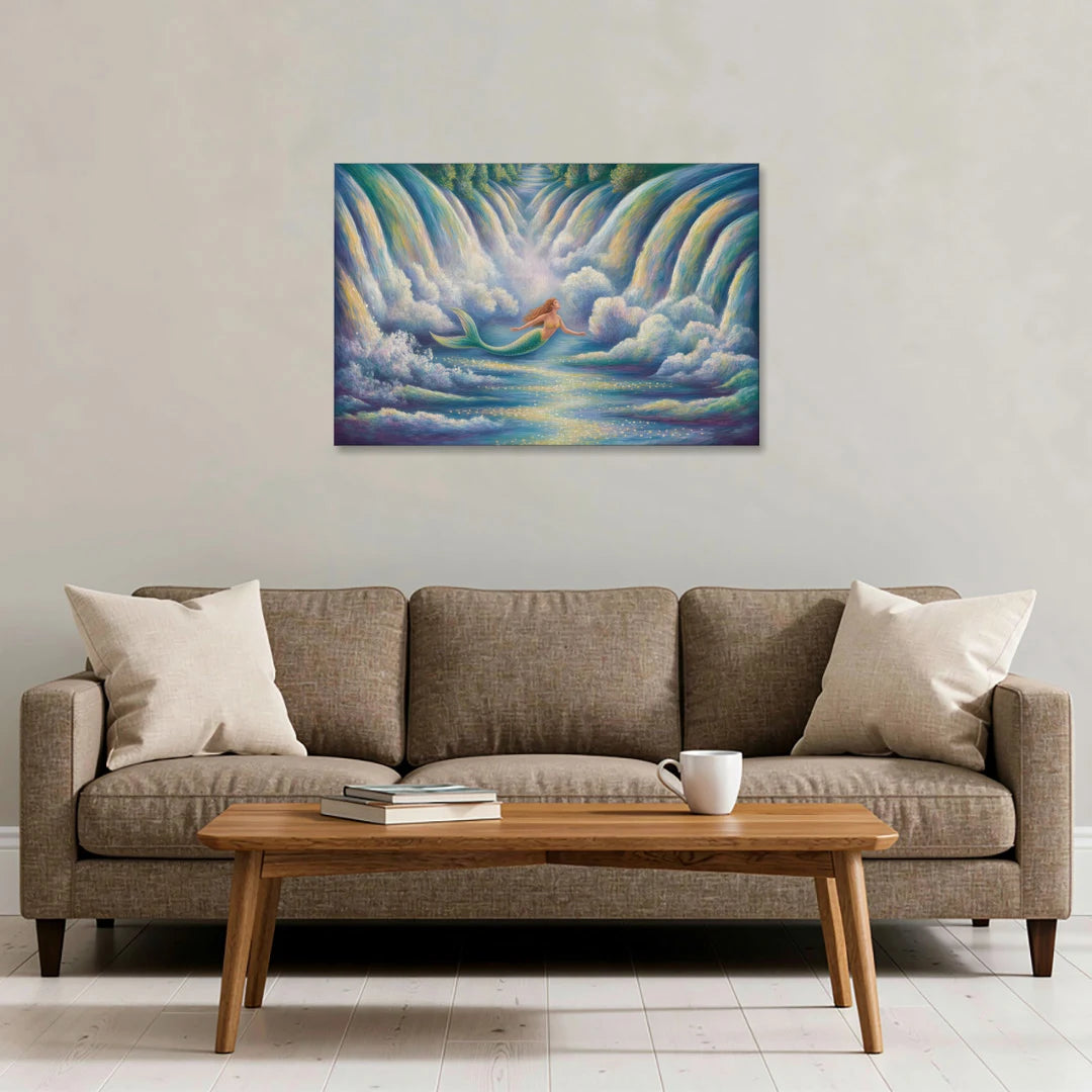 Maid of the Mist Journey - Canvas Wall Art - Sofa - 36x24