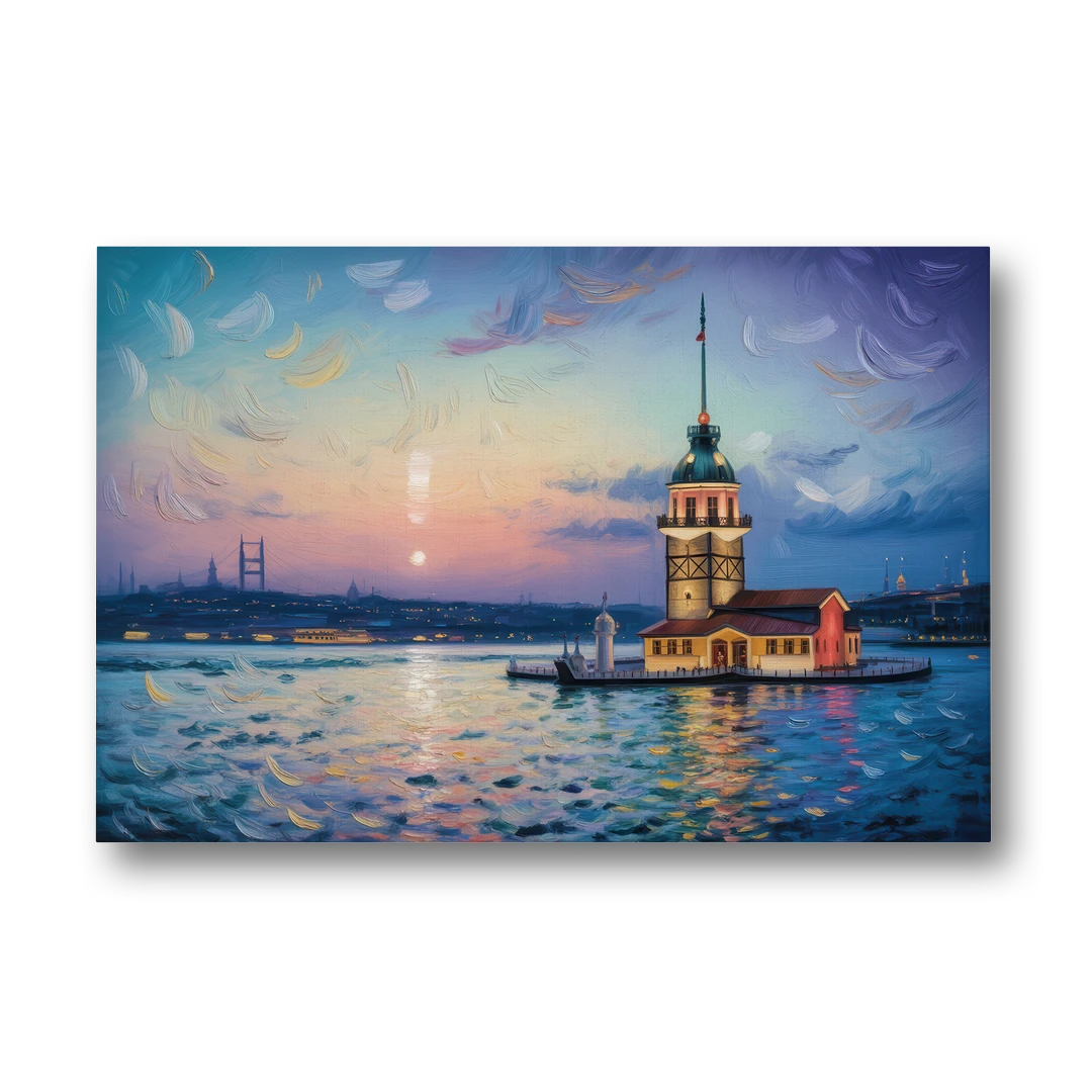Maiden's Tower Mystery - Canvas Wall Art - Front