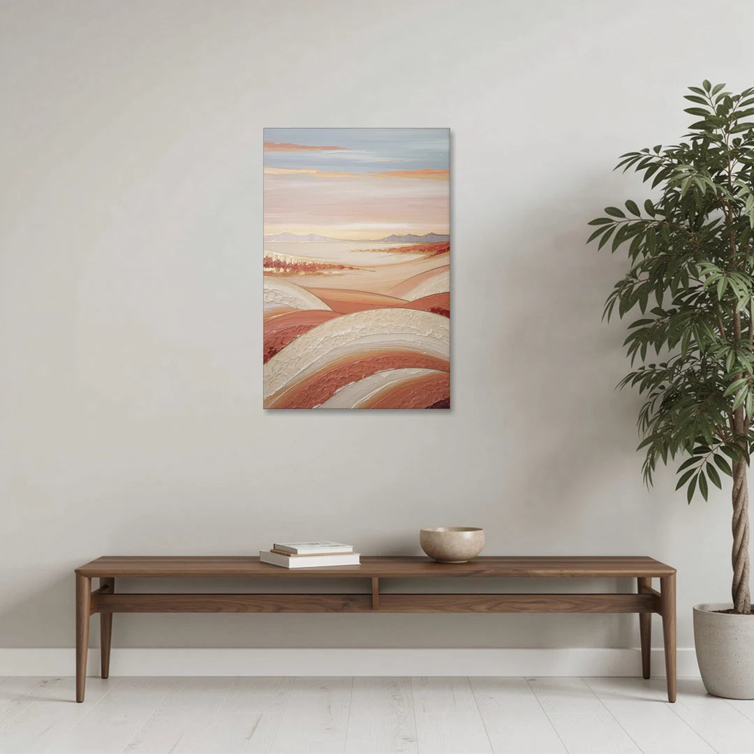 Marfa Texas Horizon - Canvas Wall Art - Coffee Table - 24x36