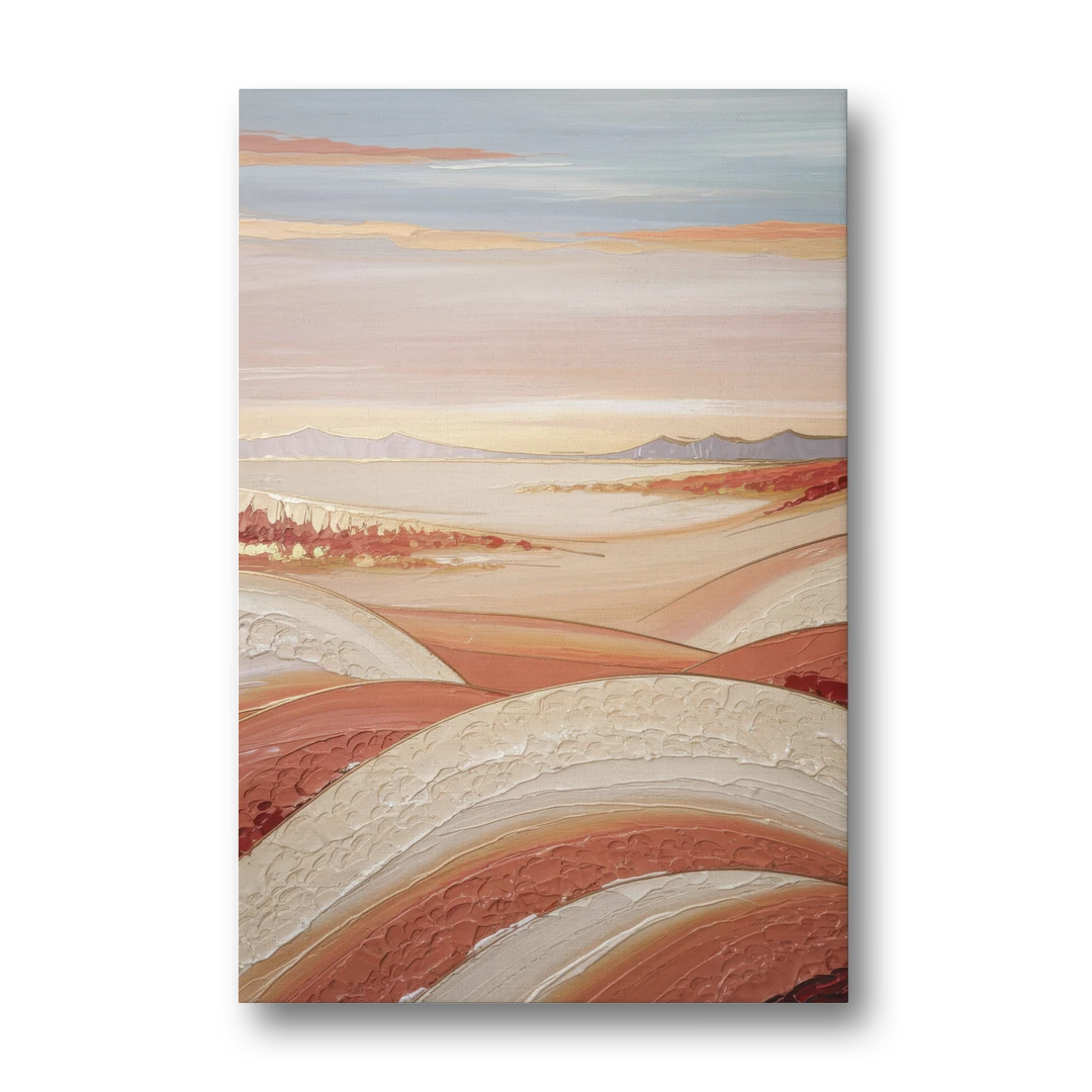 Marfa Texas Horizon - Canvas Wall Art - Front