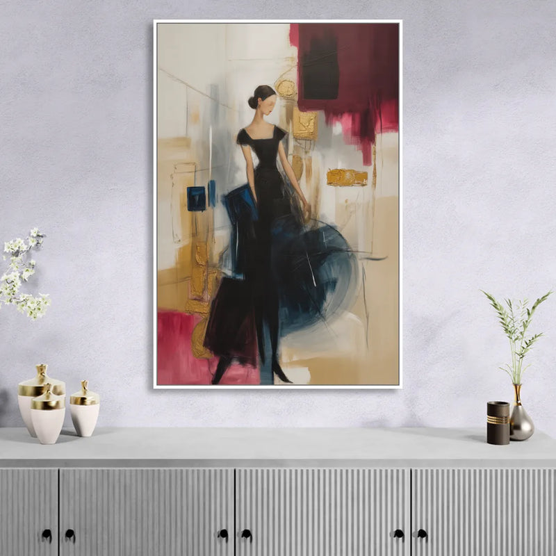 Maria Luisa Magic Sitting Room - White Canvas Wall Art