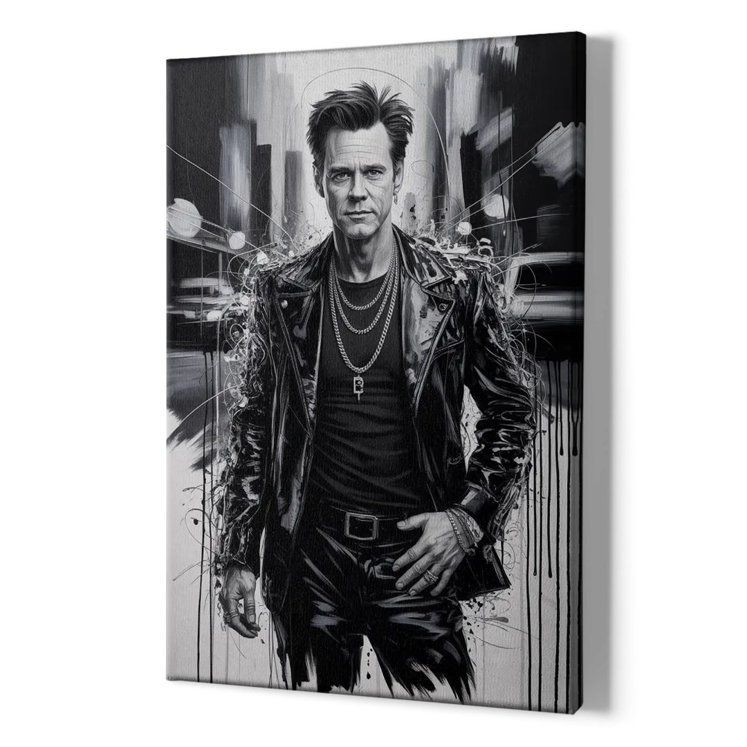 Mask Mood - Canvas Print Art Sides