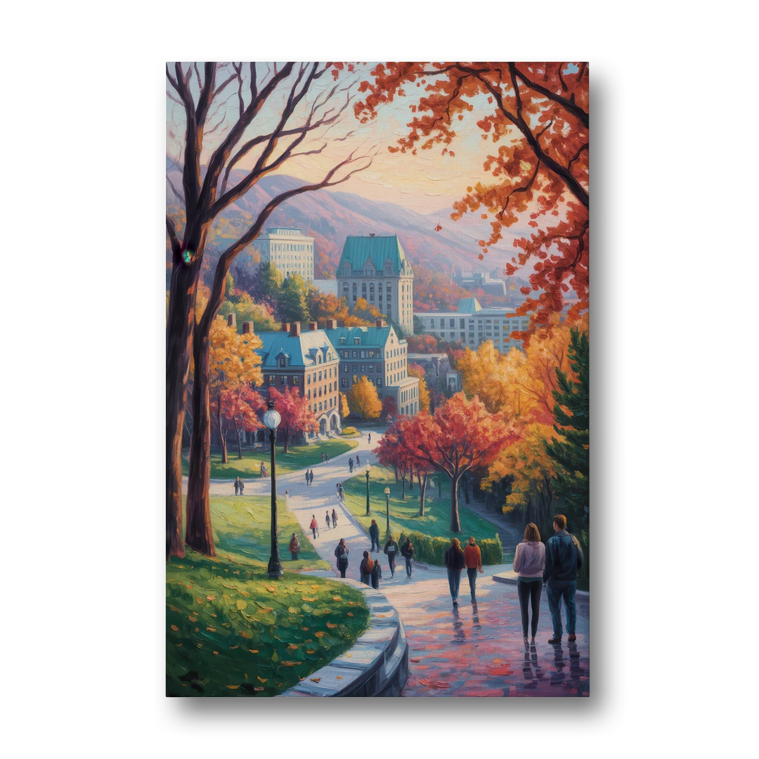 McGill University Montreal - Canvas Wall Art - Front