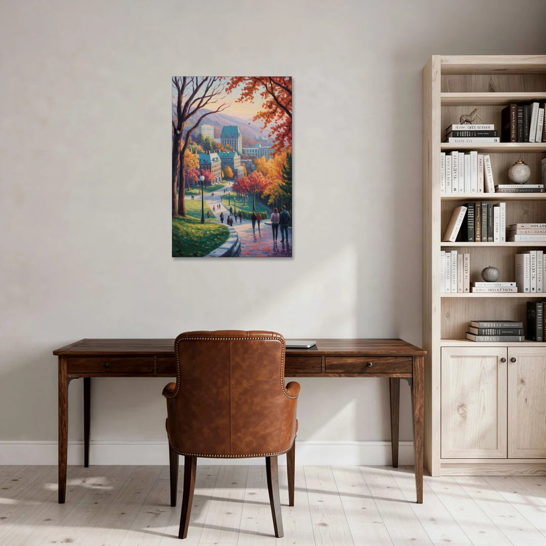 McGill University Montreal - Canvas Wall Art - Office - 24x36