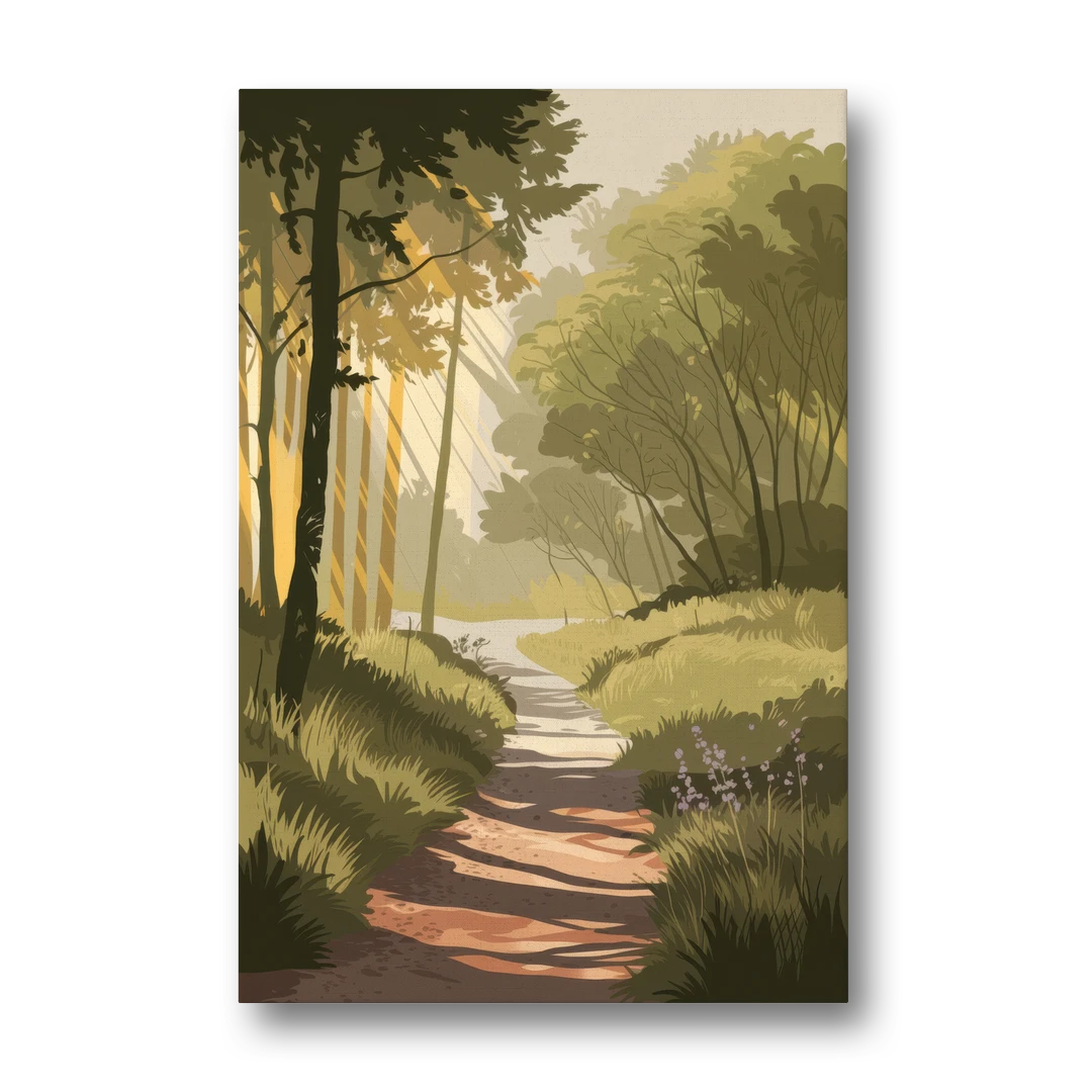 McKinney Nature Trails - Canvas Wall Art - Front