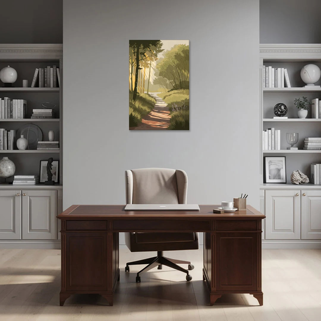 McKinney Nature Trails - Canvas Wall Art - Office - 24x36