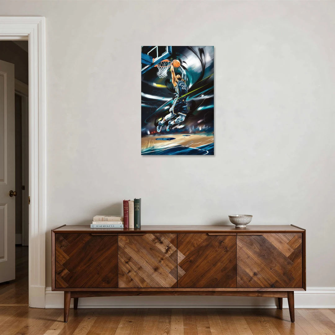 Memphis Grizzlies Spirit - Canvas Wall Art - Coffee Table - 24x36