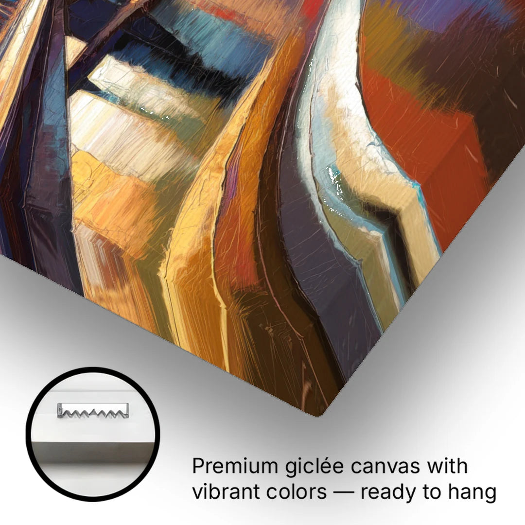 Memphis Riverfront Views - Canvas Wall Art - Gallery Wrap Corner