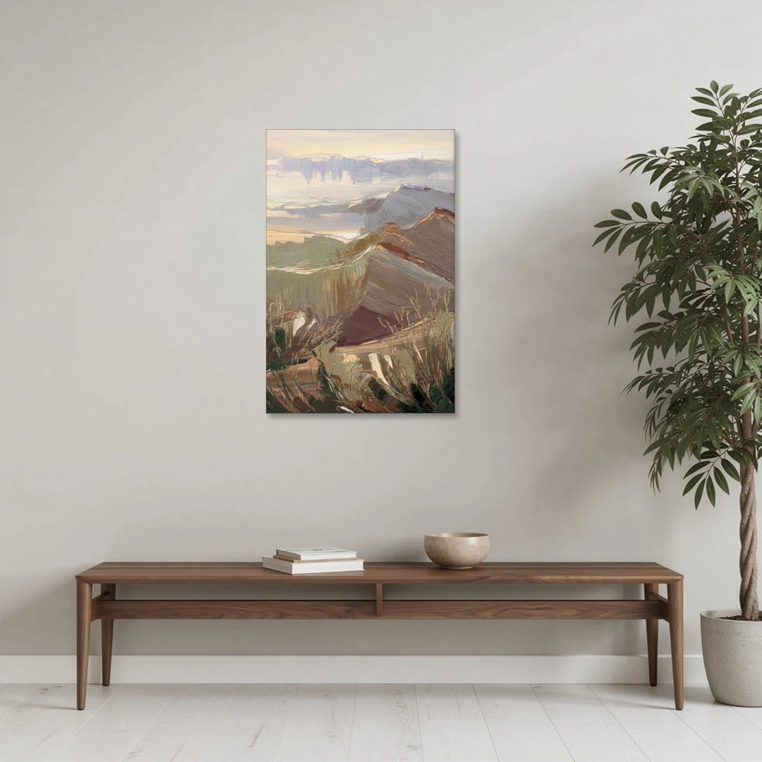 Mesa Mountain Views - Canvas Wall Art - Coffee Table - 24x36