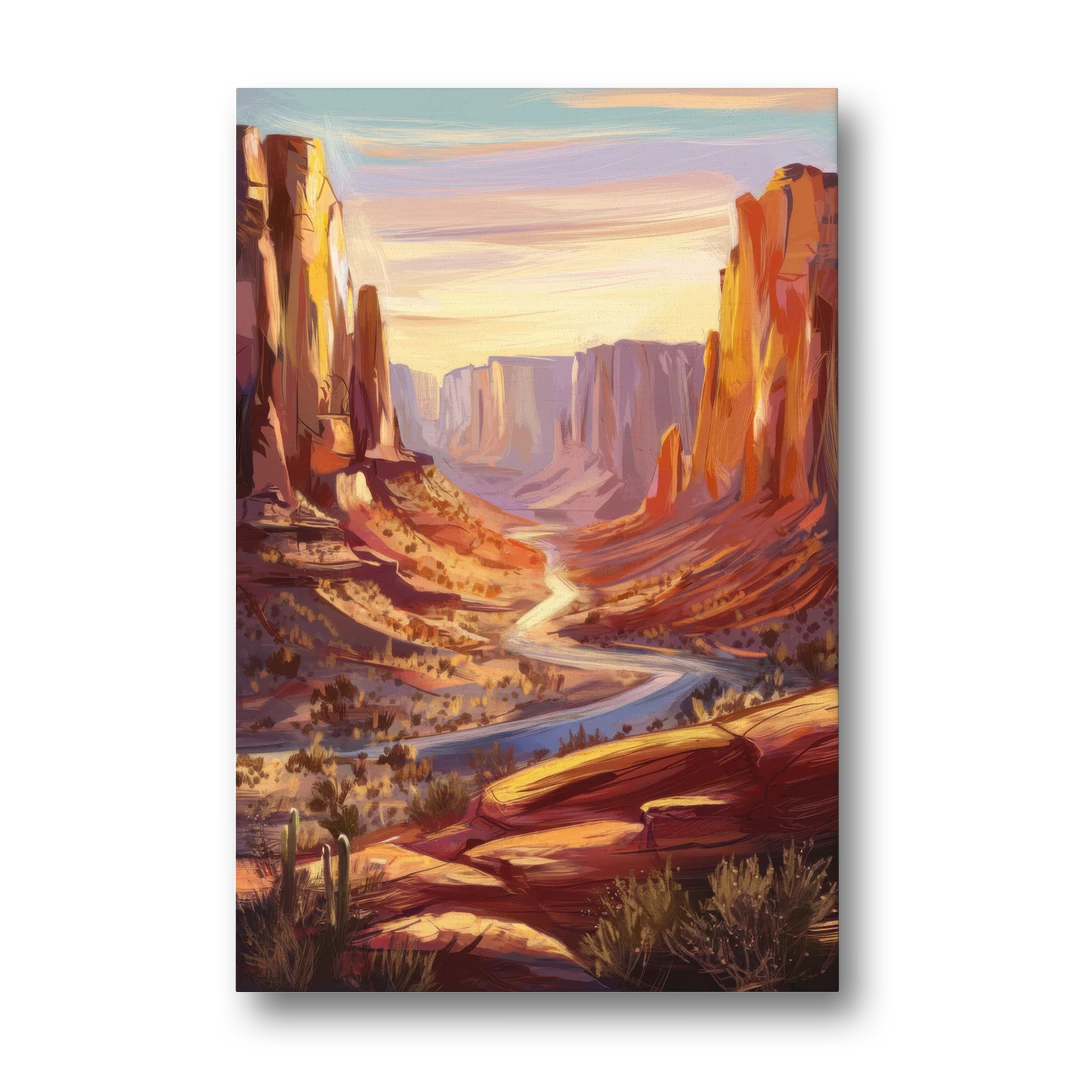 Mesa Nature Escape - Canvas Wall Art - Front