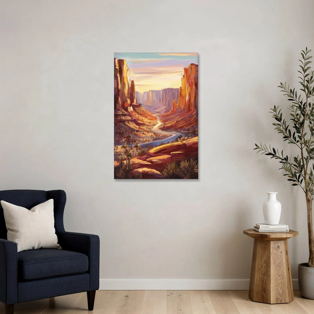 Mesa Nature Escape - Canvas Wall Art - Sofa - 24x36