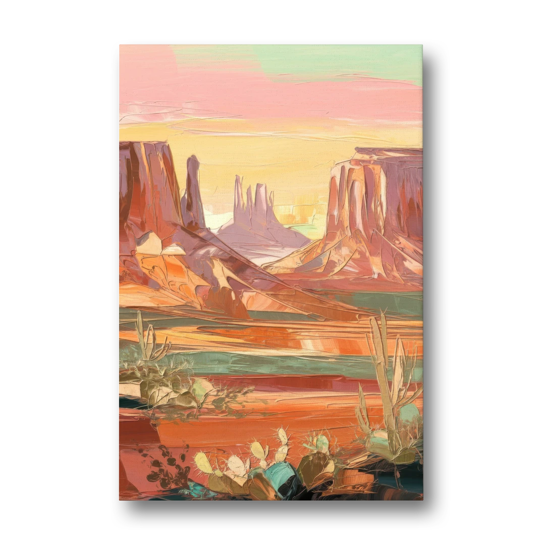 Mesa Southwest Charm - Canvas Wall Art - Front