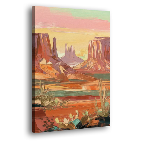 Mesa Southwest Charm - Canvas Wall Art