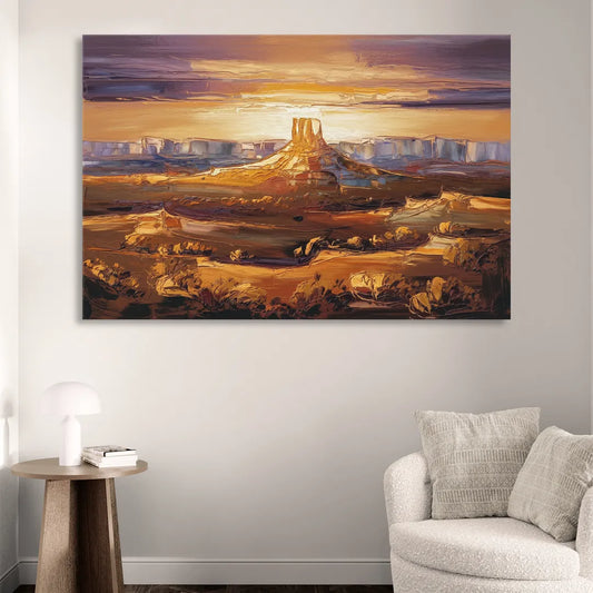 Mesa Sunlit Horizons Living Room - Canvas Wall Art