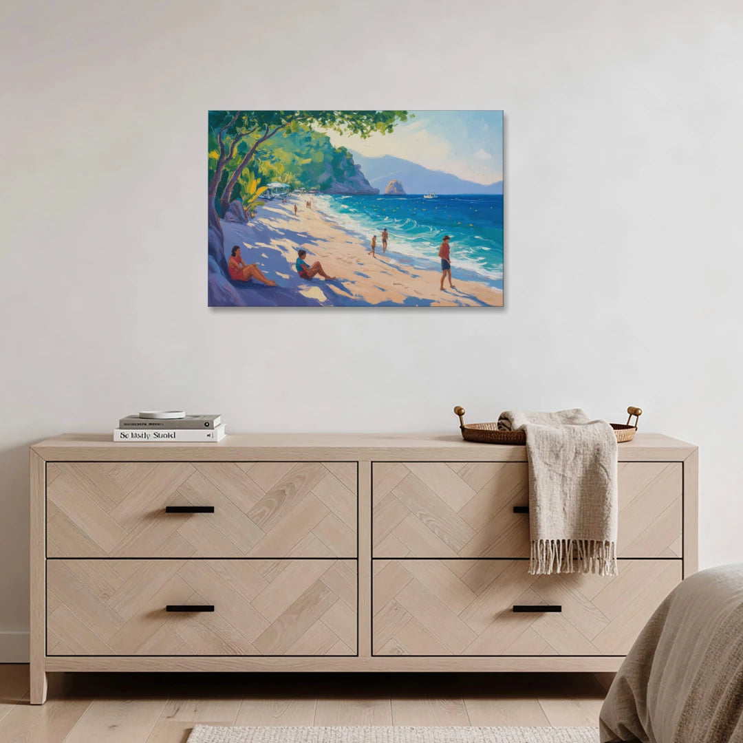 Mismaloya Beach View - Canvas Wall Art - Coffee Table - 36x24
